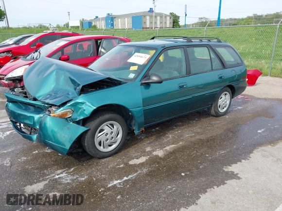 1997 Ford Escort LX with VIN 3FALP15P1VR169817, listed as a IAAI auction lot 42094673 with 111,762 mi miles. Bid and sale history available at carsss.com. Image 17.