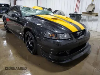 2000 Ford Mustang GT with VIN 1FAFP42X0YF257004, listed as a Copart auction lot 56424425 with 117,016 mi miles and Salvage Title. Bid and sale history available at DreamBid. Image 4.