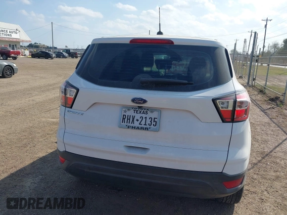 2018 Ford Escape S with VIN 1FMCU0F70JUD36517, listed as a IAAI auction lot 41524031 with 1 mi miles. Bid and sale history available at carsss.com. Image 17.