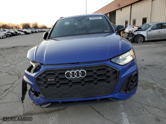 2021 Audi SQ5 Premium Plus with VIN WA1B4BFY4M2096922, listed as a Copart auction lot 82968884 with 37,265 mi miles and Salvage Title. Bid and sale history available at carsss.com. Image 5.