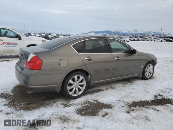 2006 Infiniti M z VIN JNKAY01F46M262474, wystawiony jako Copart lot #88477585 z przebiegiem 216 898 mil mil oraz Czysty tytuł • Clean title. Historia ofert i sprzedaży dostępna na DreamBid. Obrazek 3.