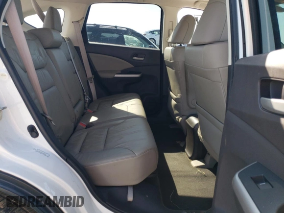 2012 Honda CR-V EX-L with VIN 5J6RM3H73CL042996, listed as a Copart auction lot 52128625 with 181,853 mi miles and Salvage Title. Bid and sale history available at carsss.com. Image 12.