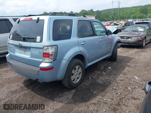 2008 Mercury Mariner with VIN 4M2CU81178KJ28804, listed as a IAAI auction lot 42123626 with 168,134 mi miles and . Bid and sale history available at DreamBid. Image 4.
