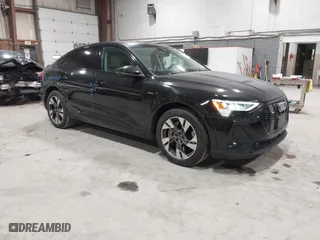 2021 Audi e-tron Sportback S line Premium with VIN WA11AAGE7MB037141, listed as a IAAI auction lot 41787822 with 31,834 mi miles. Bid and sale history available at carsss.com. Image 1.