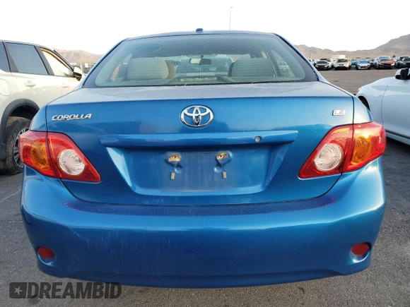 2010 Toyota Corolla with VIN 1NXBU4EE2AZ183352, listed as a Copart auction lot 51110565 with 176,225 mi miles and Salvage title. Bid and sale history available at DreamBid. Image 6.
