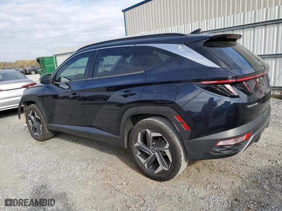 2022 Hyundai Tucson Hybrid Limited with VIN KM8JECA19NU031631, listed as a Copart auction lot 77738074 with 58,824 mi miles and Salvage Title. Bid and sale history available at carsss.com. Image 2.