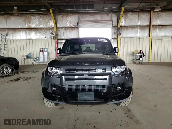 2024 Land Rover Defender X-Dynamic SE with VIN SALE27EU9R2318312, listed as a Copart auction lot 43183815 with 10,038 mi miles and Salvage title. Bid and sale history available at DreamBid. Image 10.