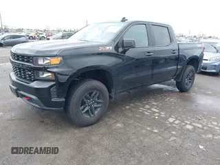2021 Chevrolet Silverado 1500 Custom Trail Boss with VIN 3GCPYCEF4MG147073, listed as a IAAI auction lot 41786919 with 89,749 mi miles and . Bid and sale history available at DreamBid. Image 17.