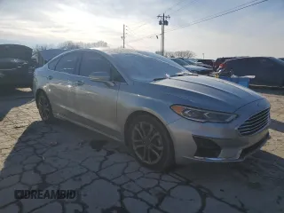 2020 Ford Fusion SEL with VIN 3FA6P0CDXLR207655, listed as a Copart auction lot 87379564 with 134,318 mi miles and Salvage title. Bid and sale history available at DreamBid. Image 4.