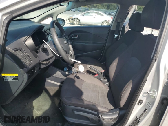 2016 Kia Rio LX with VIN KNADM4A33G6651343, listed as a Copart auction lot 74625764 with 132,401 mi miles and Salvage Title. Bid and sale history available at carsss.com. Image 7.