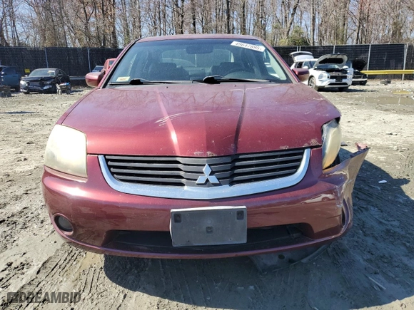 2007 Mitsubishi Galant ES with VIN 4A3AB36F07E048281, listed as a Copart auction lot 49647895 with 208,601 mi miles and Salvage Title. Bid and sale history available at carsss.com. Image 5.