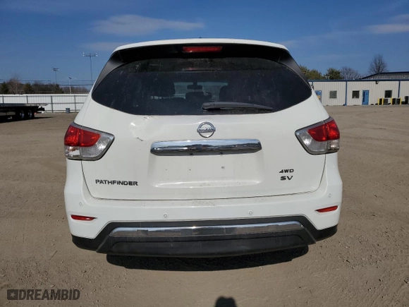 2013 Nissan Pathfinder SL with VIN 5N1AR2MM5DC637825, listed as a Copart auction lot 47113945 with 137,425 mi miles and Salvage Title. Bid and sale history available at carsss.com. Image 6.
