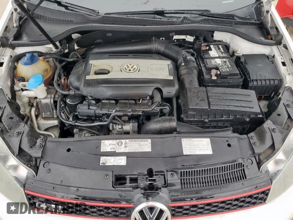 2012 Volkswagen GTI with VIN WVWHV7AJ2CW235408, listed as a Copart auction lot 54935115 with 110,475 mi miles and Salvage title. Bid and sale history available at DreamBid. Image 11.