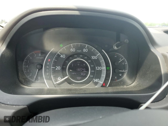 2012 Honda CR-V EX-L with VIN 5J6RM4H74CL060607, listed as a Copart auction lot 52806065 with 132,045 mi miles and Salvage Title. Bid and sale history available at carsss.com. Image 9.