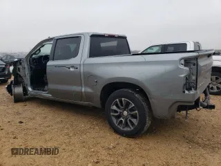 2023 Chevrolet Silverado 1500 LT with VIN 2GCPACED4P1153813, listed as a Copart auction lot 44758635 with 33,784 mi miles and Salvage Title. Bid and sale history available at DreamBid. Image 2.