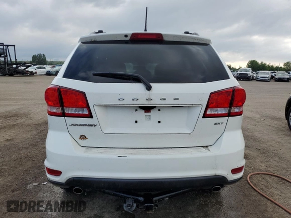2017 Dodge Journey SXT with VIN 3C4PDCCG3HT543113, listed as a Copart auction lot 64730075 with Not provided miles and Salvage title. Bid and sale history available at DreamBid. Image 6.