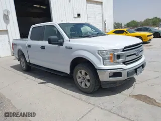 2018 Ford F-150 XL with VIN 1FTEW1EG0JKF15604, listed as a IAAI auction lot 41937885 with 141,864 mi miles. Bid and sale history available at carsss.com. Image 1.