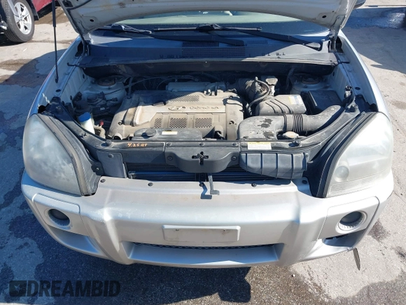 2006 Hyundai Tucson GL with VIN KM8JM12BX6U419239, listed as a IAAI auction lot 41755456 with 88,094 mi miles. Bid and sale history available at carsss.com. Image 10.