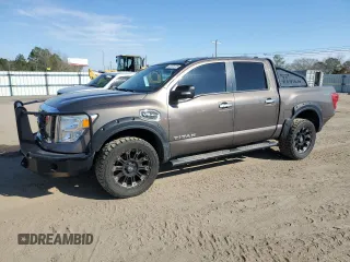 2017 Nissan Titan SV with VIN 1N6AA1EJ0HN538458, listed as a Copart auction lot 47475775 with 139,224 mi miles and Salvage Title. Bid and sale history available at DreamBid. Image 1.