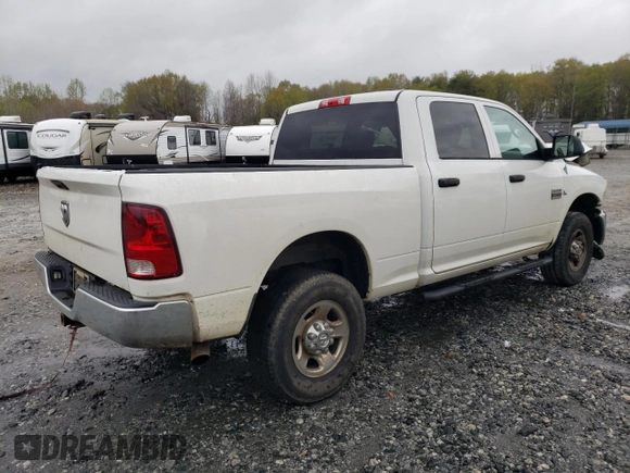 2012 Ram 2500 ST with VIN 3C6UD5CL7CG264381, listed as a Copart auction lot 51233705 with 190,870 mi miles and Salvage Title. Bid and sale history available at carsss.com. Image 3.