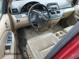 2005 Honda Odyssey EX-L with VIN 5FNRL386X5B413304, listed as a Copart auction lot 45020465 with 210,394 mi miles and Clean Title. Bid and sale history available at carsss.com. Image 8.