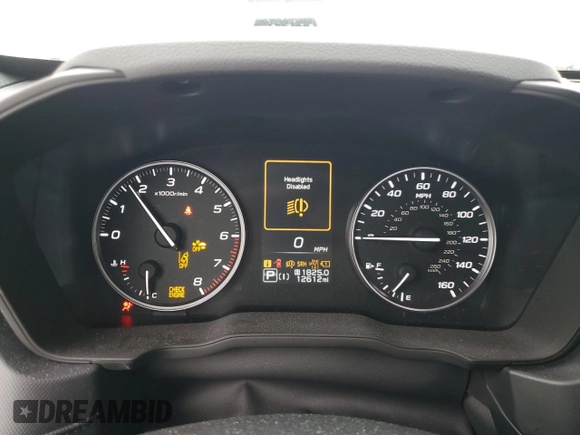 2025 Subaru Forester Limited with VIN JF2SLDNC6SH403075, listed as a Copart auction lot 57967585 with 12,612 mi miles and Salvage title. Bid and sale history available at DreamBid. Image 9.