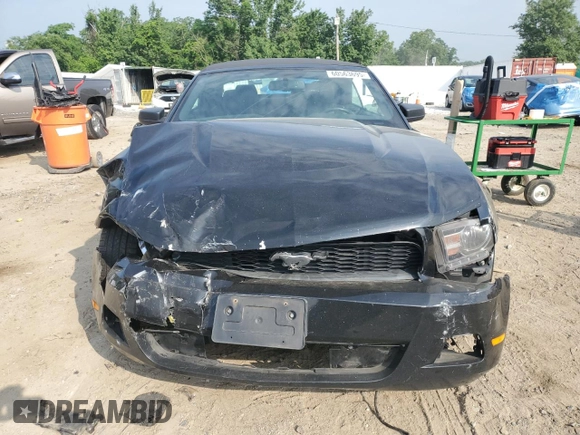 2011 Ford Mustang V6 with VIN 1ZVBP8EMXB5143569, listed as a Copart auction lot 60563695 with 233,975 mi miles and Salvage title. Bid and sale history available at DreamBid. Image 5.