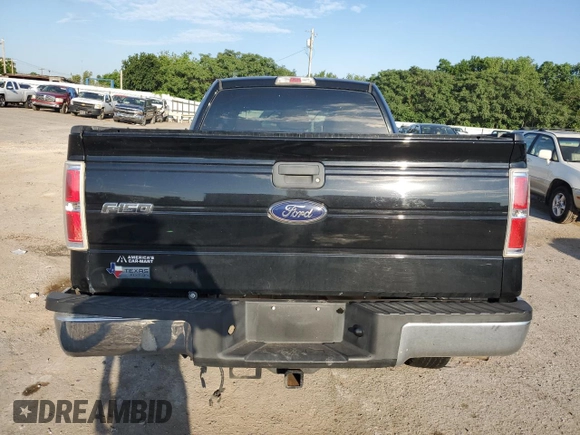 2011 Ford F-150 XL with VIN 1FTFX1CT3BFC91417, listed as a Copart auction lot 58065554 with 185,672 mi miles and Salvage Title. Bid and sale history available at carsss.com. Image 6.