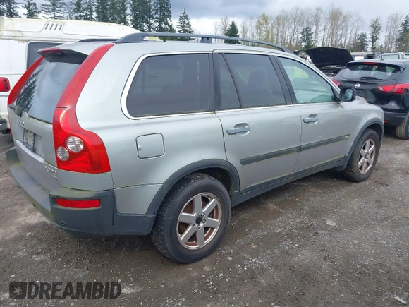 2004 Volvo XC90 with VIN YV1CZ59H741124995, listed as a IAAI auction lot 41906283 with 179,793 mi miles. Bid and sale history available at carsss.com. Image 4.
