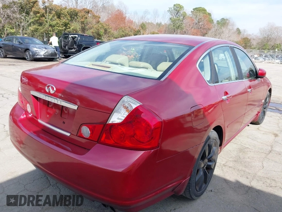 2006 Infiniti M with VIN JNKAY01E56M114633, listed as a IAAI auction lot 41846739 with 157,130 mi miles and . Bid and sale history available at DreamBid. Image 4.