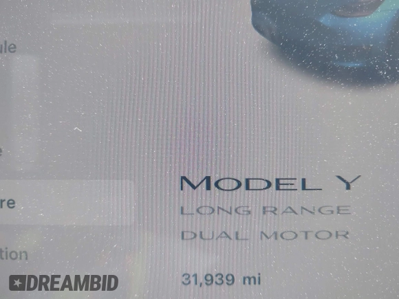 2022 Tesla Model Y Long Range with VIN 7SAYGDEE6NF480146, listed as a IAAI auction lot 41906361 with 31,939 mi miles and . Bid and sale history available at carsss.com. Image 15.