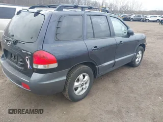 2005 Hyundai Santa Fe GLS with VIN KM8SC13D55U927740, listed as a IAAI auction lot 41716268 with 67,998 mi miles. Bid and sale history available at carsss.com. Image 4.