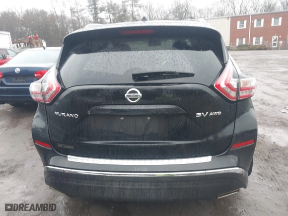 2015 Nissan Murano SL with VIN 5N1AZ2MH8FN203666, listed as a IAAI auction lot 41468871 with 103,269 mi miles. Bid and sale history available at carsss.com. Image 16.