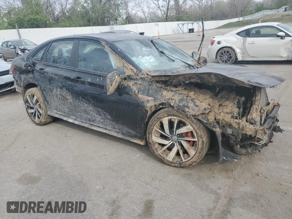 2021 Volkswagen Jetta S with VIN 3VW6T7BU8MM010947, listed as a Copart auction lot 53044825 with Not provided miles and Salvage title. Bid and sale history available at DreamBid. Image 4.