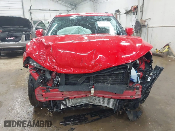 2022 Chevrolet Blazer LT z VIN 3GNKBJR44NS204676, wystawiony jako IAAI lot #42227459 z przebiegiem 32 683 mil mil oraz . Historia ofert i sprzedaży dostępna na DreamBid. Obrazek 12.