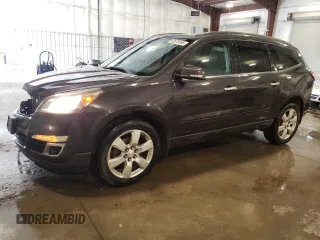 2016 Chevrolet Traverse LT with VIN 1GNKVGKDXGJ288284, listed as a Copart auction lot 53670045 with 145,523 mi miles and Salvage Title. Bid and sale history available at DreamBid. Image 1.