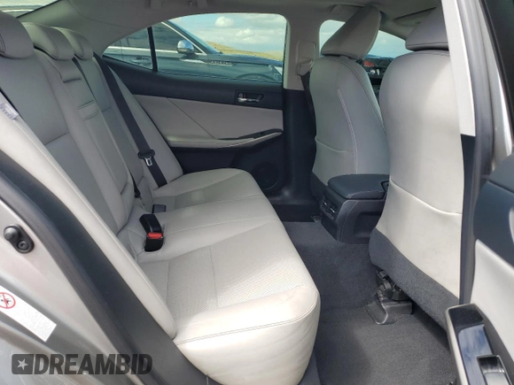 2015 Lexus IS 250 with VIN JTHCF1D21F5018983, listed as a Copart auction lot 57427525 with 129,062 mi miles and Salvage title. Bid and sale history available at DreamBid. Image 10.