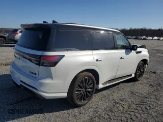 2025 Infiniti QX80 AUTOGRAPH with VIN JN8AZ3CC3S9601746, listed as a Copart auction lot 43391885 with 1,235 mi miles and Salvage Title. Bid and sale history available at carsss.com. Image 3.