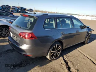2015 Volkswagen Golf SportWagen TDI SE with VIN 3VWCA7AU0FM509769, listed as a Copart auction lot 78027593 with 0 mi miles. Bid and sale history available at carsss.com. Image 3.