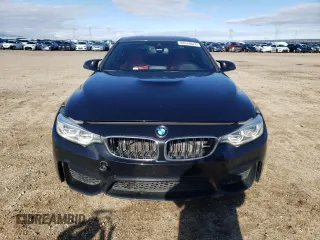 2016 BMW M4 with VIN WBS3R9C59GK338082, listed as a Copart auction lot 48574074 with 117,922 mi miles and Clean Title. Bid and sale history available at carsss.com. Image 5.