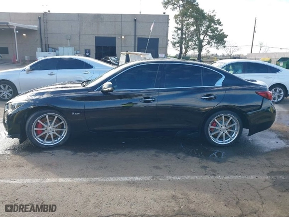 2018 Infiniti Q50 RED SPORT 400 with VIN JN1FV7AP4JM460548, listed as a IAAI auction lot 41600526 with 84,055 mi miles. Bid and sale history available at carsss.com. Image 14.