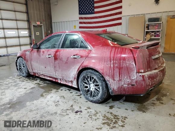 2010 Cadillac CTS Premium with VIN 1G6DS5EV8A0135454, listed as a Copart auction lot 41958365 with 92,994 mi miles and Salvage title. Bid and sale history available at DreamBid. Image 2.
