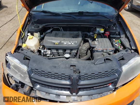 2014 Dodge Avenger SXT with VIN 1C3CDZCB7EN237635, listed as a IAAI auction lot 42521196 with 126,879 mi miles and . Bid and sale history available at DreamBid. Image 10.