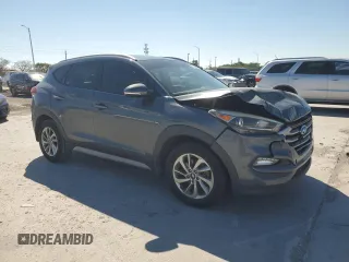 2018 Hyundai Tucson SEL Plus with VIN KM8J33A46JU714333, listed as a Copart auction lot 48523065 with 123,178 mi miles and Salvage Title. Bid and sale history available at carsss.com. Image 4.