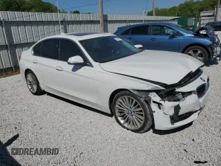 2012 BMW 3 Series 328i with VIN WBA3A5C57CF257346, listed as a Copart auction lot 53744705 with 118,242 mi miles and Salvage title. Bid and sale history available at DreamBid. Image 4.