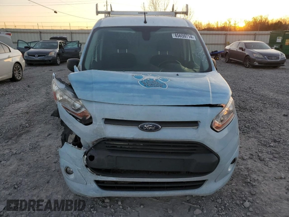 2018 Ford Transit Connect XLT with VIN NM0LS7F76J1344350, listed as a Copart auction lot 43931005 with 165,658 mi miles and Salvage title. Bid and sale history available at DreamBid. Image 5.