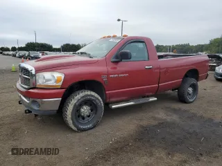 2006 Dodge Ram 2500 ST with VIN 3D7KS26DX6G241051, listed as a Copart auction lot 74535034 with 96,780 mi miles and Clean Title. Bid and sale history available at carsss.com. Image 1.