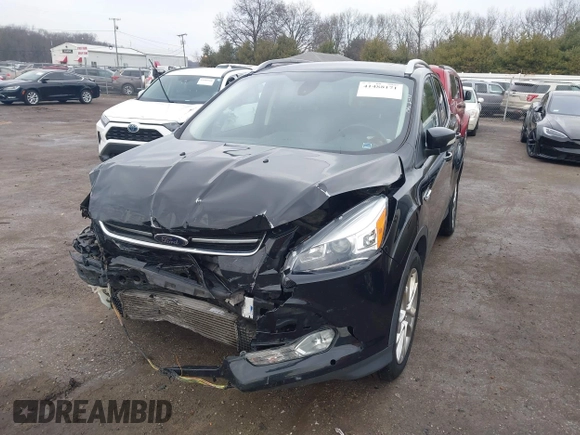2016 Ford Escape Titanium with VIN 1FMCU0J91GUC69895, listed as a IAAI auction lot 41488171 with 162,232 mi miles. Bid and sale history available at carsss.com. Image 18.