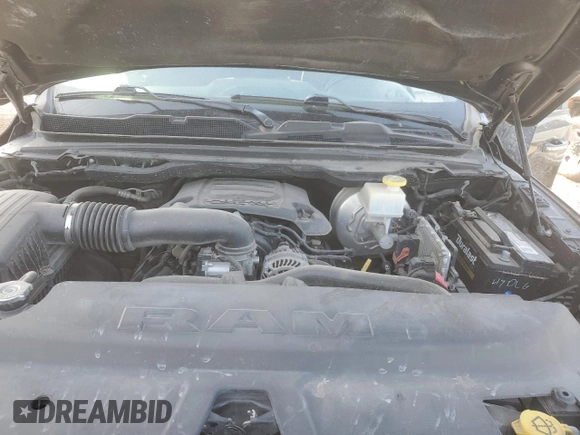 2020 Ram 1500 Big Horn with VIN 1C6RREBT2LN139160, listed as a Copart auction lot 45649495 with 129,247 mi miles and Salvage title. Bid and sale history available at DreamBid. Image 11.
