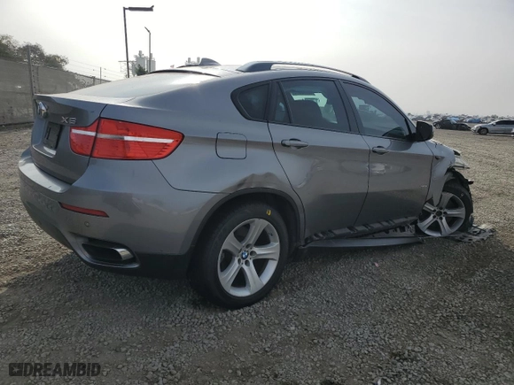 2012 BMW X6 50i with VIN 5UXFG8C53CL590367, listed as a Copart auction lot 86650664 with 0 mi miles and Salvage Title. Bid and sale history available at carsss.com. Image 3.